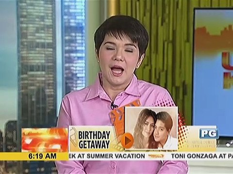 Kathryn, ipinagdiwang ang kaarawan sa Palawan kasama si Daniel