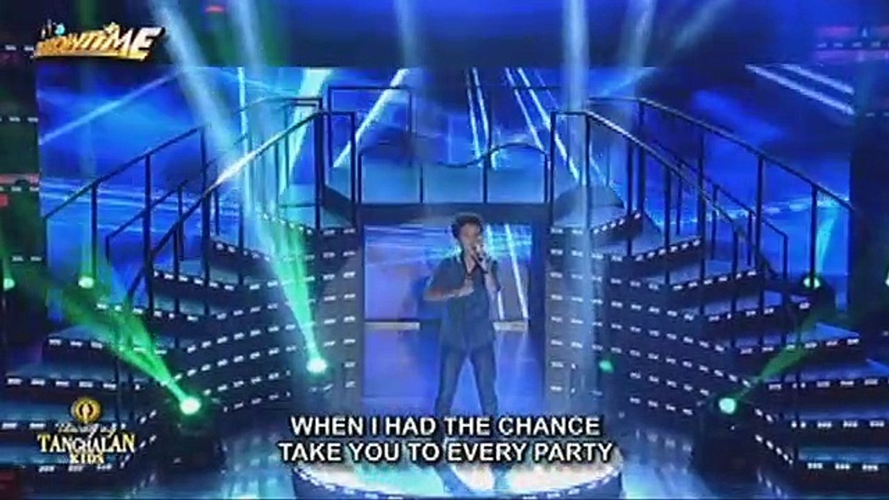 TNT KIDS Luzon contender Renz Buster sings Bruno Mars’ When I Was Your