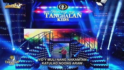 TNT KIDS: Mindanao contender sings Anjelou Palatolon sings Dakilang Lahi
