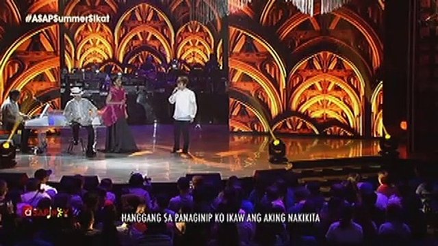 Sarah Geronimo sings Sana'y Laging Magkapiling with JC Regino