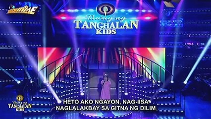 TNT KIDS: Metro Manila contender Danica ""Bilog"" Tiongson sings Aegis' Basang Basa Sa Ulan