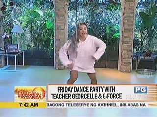 Friday dance party with Teacher Georcelle & G-Force