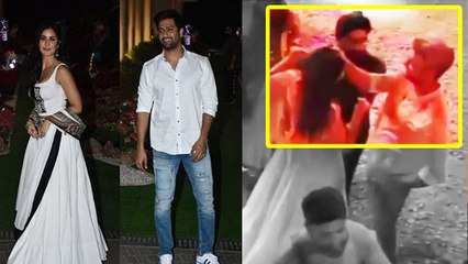 Vicky Kaushal and his rumoured girlfriend Katrina Kaif enjoy at Isha Ambani's Holi bash । Boldsky