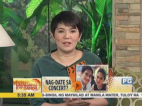 Shaina Magdayao at Piolo Pascual, magkasama sa concert ng Coldplay