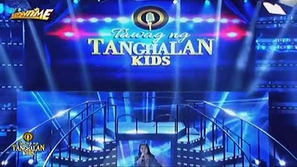 TNT KIDS: Visayas contender Maria Franceska Rojas sings Marlisa's ""Stand By You""