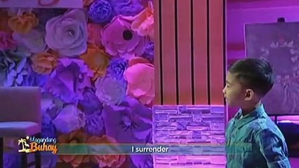 Jhon Clyd sings “I Surrender” on Magandang Buhay