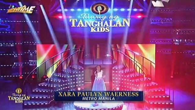 TNT KIDS: Metro Manila contender Xara Paulyn Waerness sings Whitney Houston's On My Own