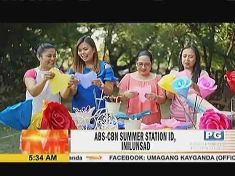 ABS-CBN Summer Station ID, inilunsad