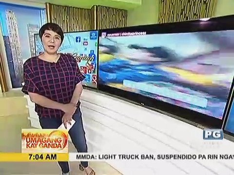 Awra Briguela, ‘umawra’ sa swimming pool