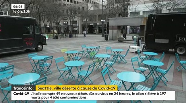 Virus - Regardez les images impressionnantes des rues désertes de la ville de Seattle aux Etats-Unis touchée par l'épidémie