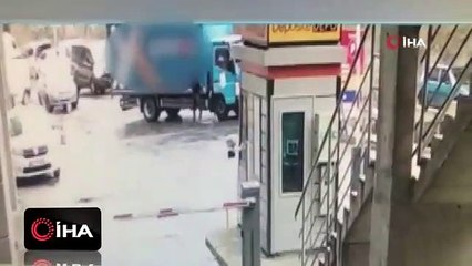 İstanbul'da filmleri aratmayan soygun anı kamerada