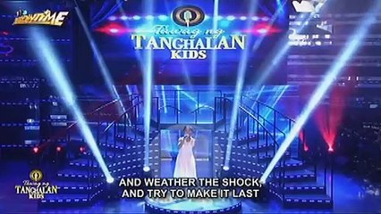 TNT KIDS: Visayas contender Joycie Ann Bautista sings We Could Have It All