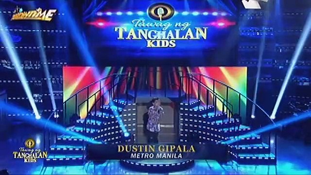 TNT KIDS Metro Manila contender Dustin Gipala sings Daniel Padilla's Simpleng Tulad Mo