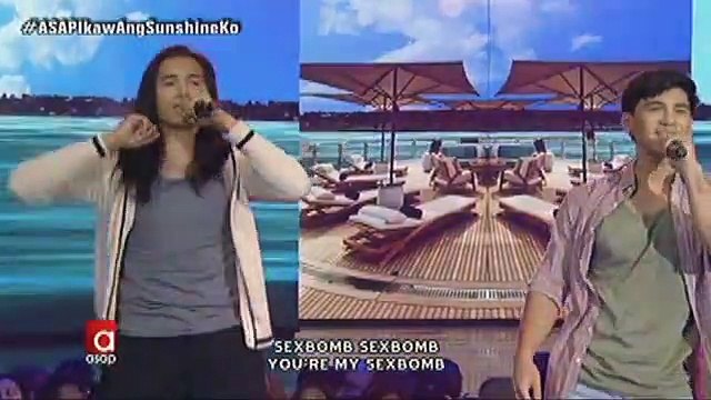 Tommy, Luis, Tanner and Albie set the ASAP stage on fire with their hot performance