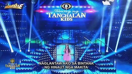 TNT KIDS Visayas contender Klarylle May Dumancas sings Tatay Pauli na