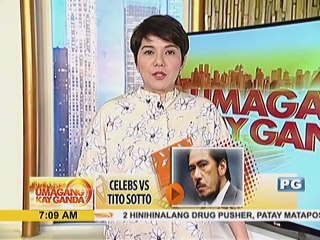 Ilang celebrities, nag-react sa “na-ano lang” comment ni Tito Sotto