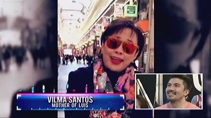 Luis, nakatanggap ng birthday greetings mula sa kaniyang pamilya