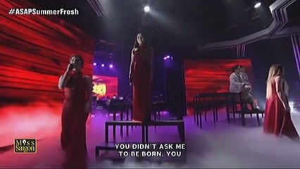 Birit Queens in a world class performance with the Miss Saigon pinoy talents Red, Joreen and Gerald