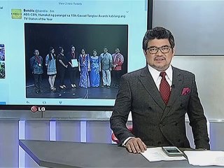 Humakot ng parangal ang Kapamilya Network sa 15th Gawad Tanglaw Award