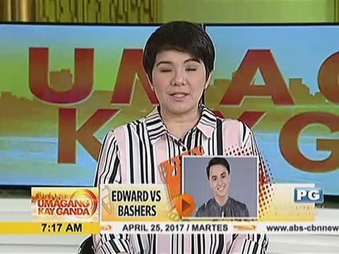 Edward Barber, nagbigay ng mensahe sa kanyang mga basher