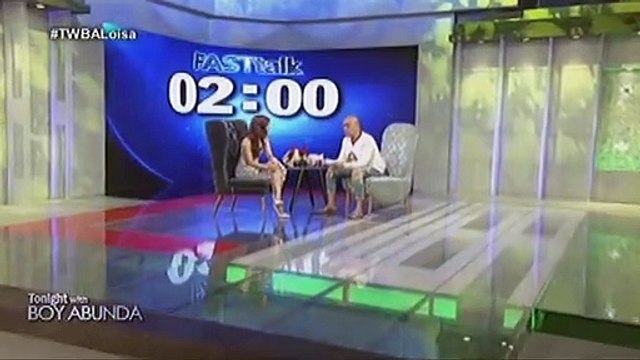 Fast Talk with Loisa Andalio