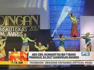 Download Video: ABS-CBN, humakot ng iba’t ibang parangal sa 2017 Gandingan Awards