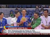 Mga magagaling na manlalaro sa UAAP Womens Volleyball, kinilala