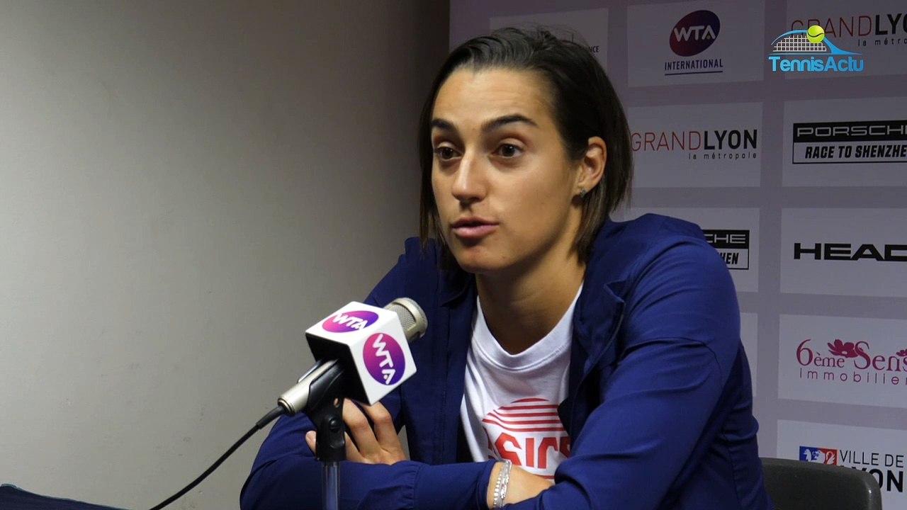 WTA - Lyon 2020 - Quand Caroline Garcia parle d'elle : "Si on est réaliste, on voit pas toujours sur le court  la même personne"