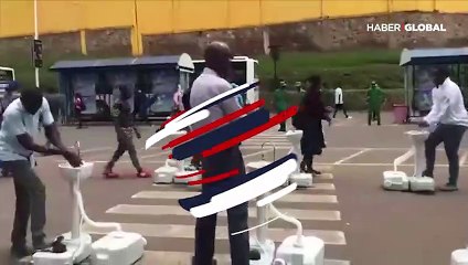 Toplu taşımada salgına ilginç önlem