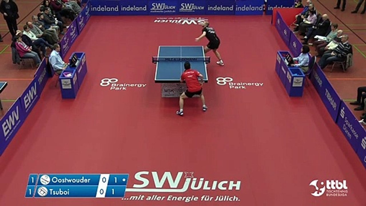 Ewout Oostwouder vs Gustavo Tsuboi (TTBL Selected)