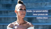 Mode : Le grand défilé new-yorkais de Céline Dion