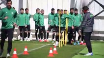 Konyaspor, Fenerbahçe hazırlıklarını sürdürdü