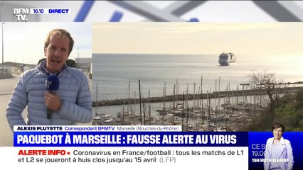 Coronavirus: fausse alerte au virus à bord du paquebot à Marseille, les tests des deux cas suspects sont négatifs