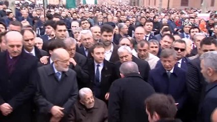 Eski Adalet Bakanı Şevket Kazan son yolculuğuna uğurlandı