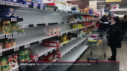 Covid-19 : les supermarchés allemands face à la panique des consommateurs