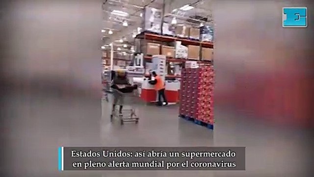 Euforia en los supermercados de Estados Unidos
