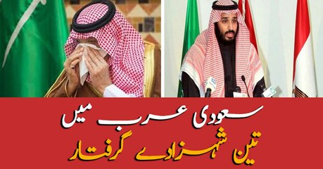 Saudi guards Detains three Senior Members of Royal Family