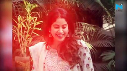 "Mai diet kar rahi hu", Janhvi Kapoor sweetly refuses to eat birthday cake offered by paparazzi