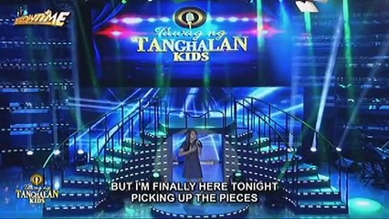 TNT KIDS: Visayas contender Angel Grace Mangaron sings Angels Brought Me Here