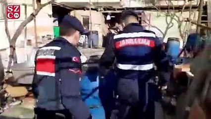 Fermante edilmiş bin litre kaçak alkol ele geçirildi