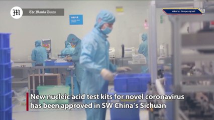 New COVID-19 test kits approved for production in Chengdu, China