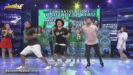 DLSU Lady Spikers, ipinakita ang kanilang galing sa pagsasayaw sa It’s Showtime Stage