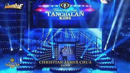 TNT KIDS: Luzon contender Christian James Chua sings Whitney Houston’s One Moment In Time