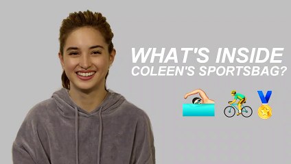 What's Inside Coleen Garcia's Sportsbag?