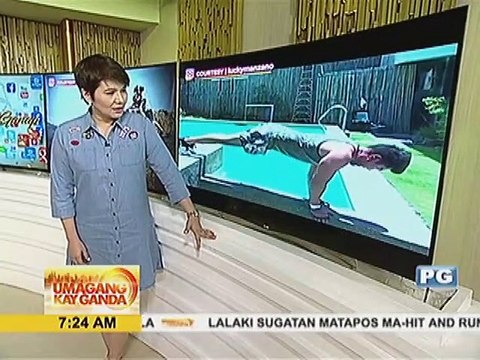 Luis Manzano, ipinakita ang kanyang workout routine