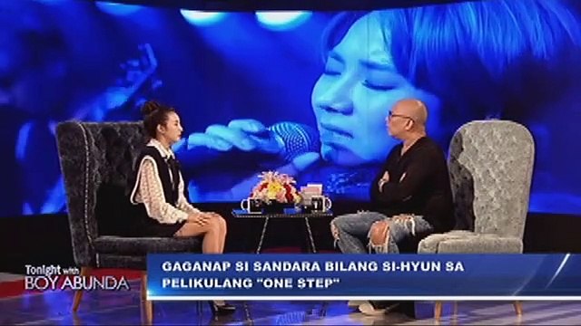 Pelikula ni Sandara na One Step, unang ipapalabas dito sa Pilipinas