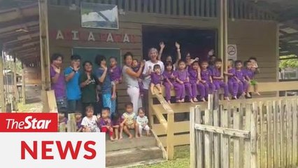 A new kindergarten for the Penan preschoolers