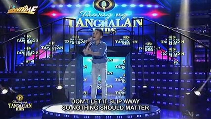 TNT Kids: Angelico Claridad, sinubukang agawin ang golden microphone kay Sidro Quilicol