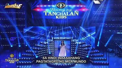 TNT KIDS: Luzon contender Jasmine Joy Cielo sings UP Dharma Down’s Tadhana
