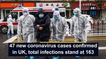 47 new coronavirus cases confirmed in UK, total infections stand at 163